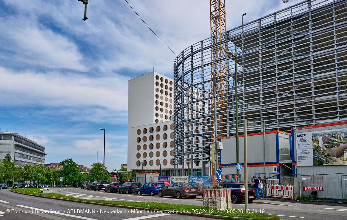 20.05.2023 - REVO Boardinghaus und Hochgarage in Neuperlach